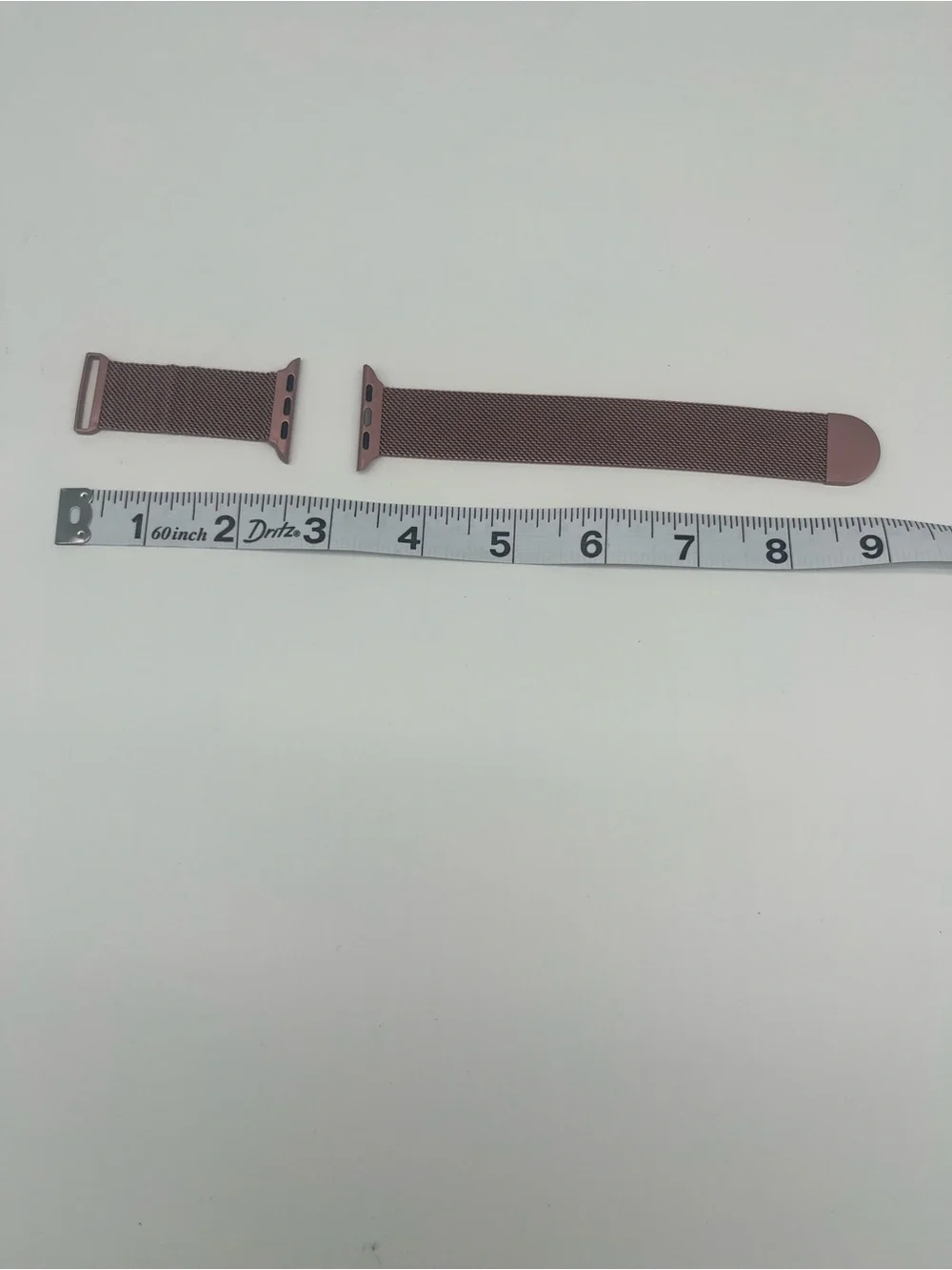 Apple Milanese Mesh Watch Band - Pink Gold